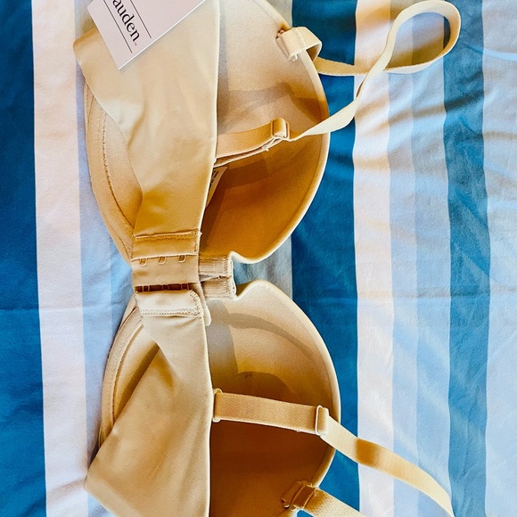 New 32DD Auden Lightly Lined Seamless Nude Bra - Picture 2 of 2